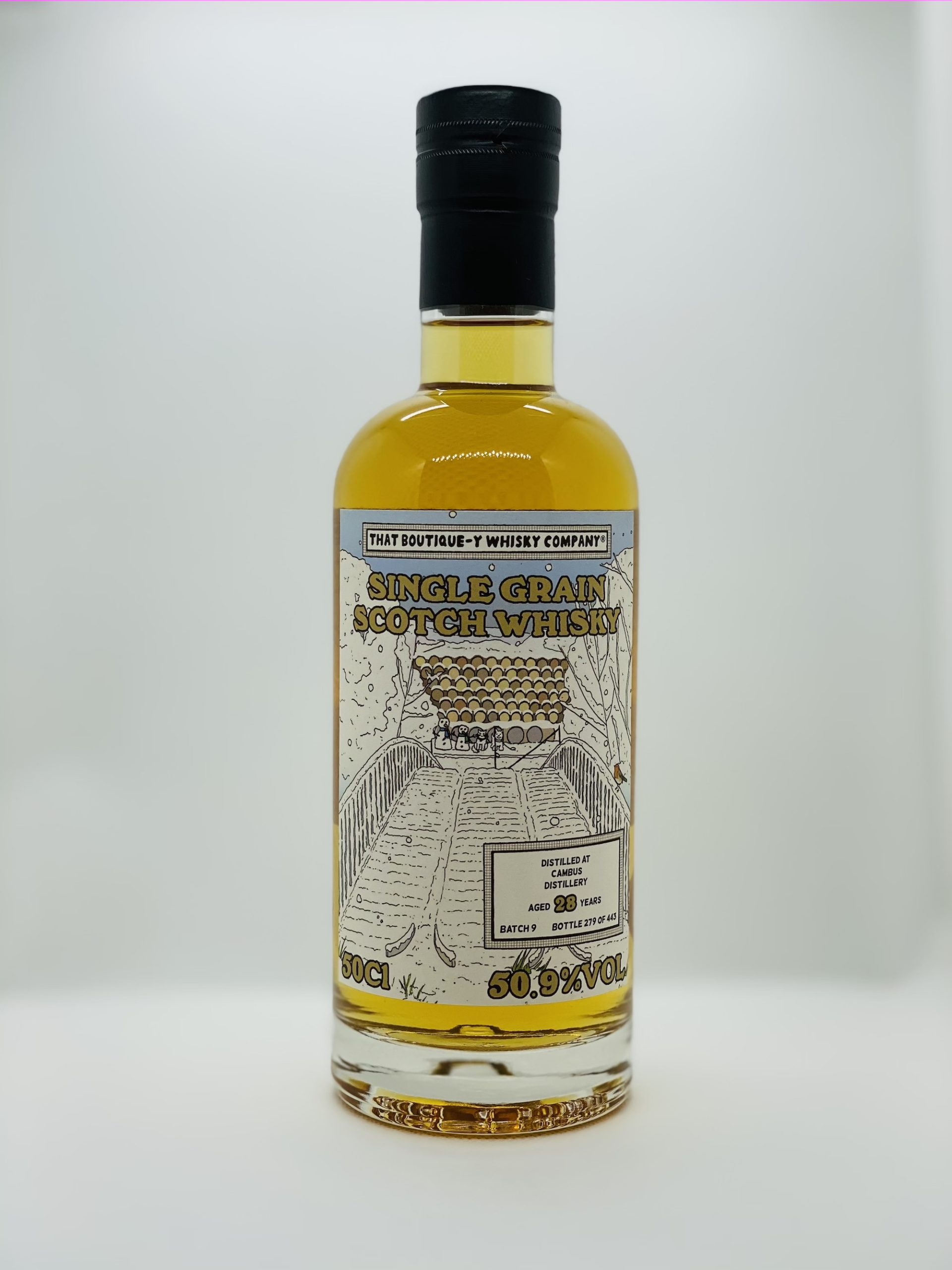 Cambus - 28 years old Single Grain, Sample 5cl – Bild 3