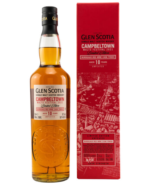 Glen Scotia 10 y.o. Bordeaux Cask Finish - Campbeltown Malts Festival 2021