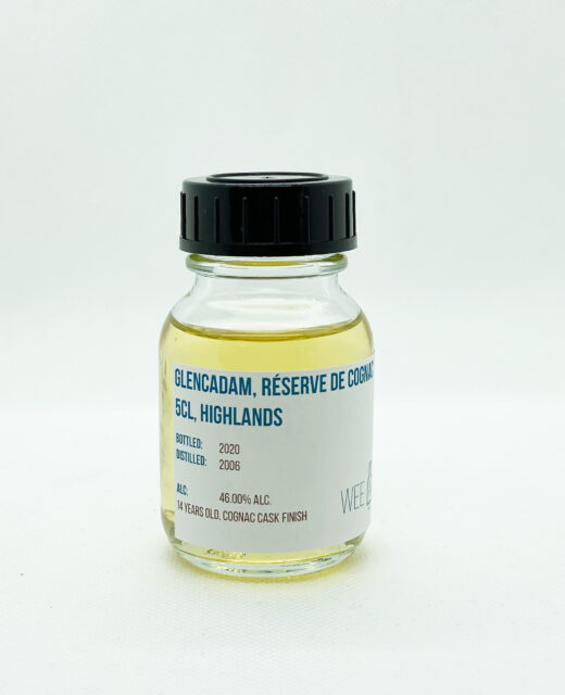 Glencadam 14, Réserve de Cognac, Sample 5cl