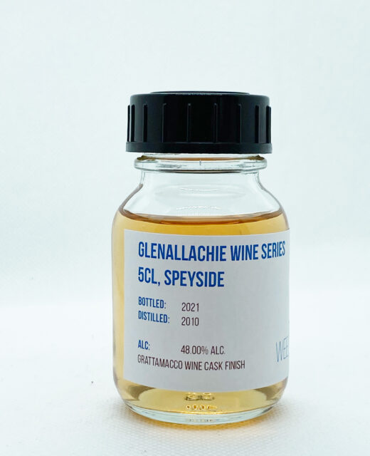 GlenAllachie 11 y.o. Gratamacco Wine Finish, Sample 5cl