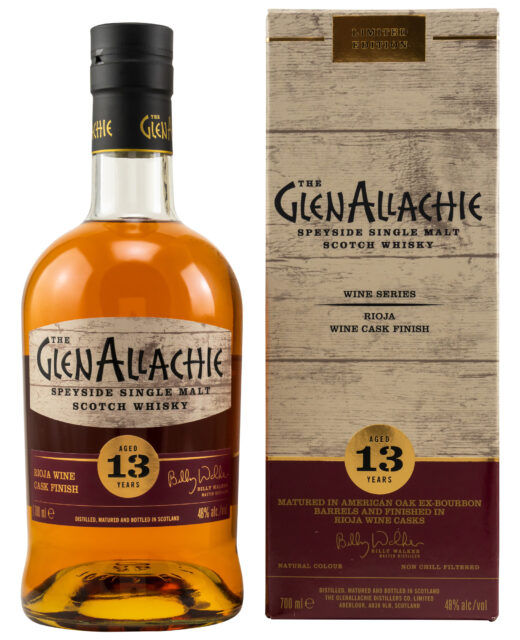 GlenAllachie 13 y.o. Rioja Wine Finish