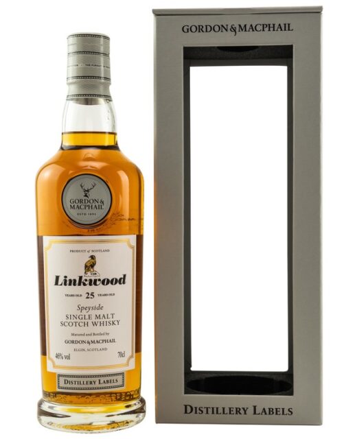 Linkwood 25 y. o. Gordon & MacPhail Distillery Labels