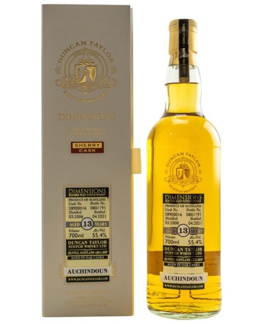 Auchindoun 2008/2021 - Sherry Cask Dimensions