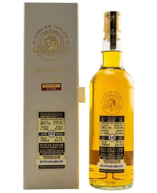 Bunnahabhain 2008/2021 - Sherry Cask Dimensions