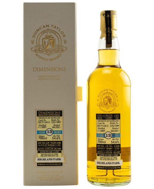 Highland Park 2009/2021 Duncan Taylor Dimensions
