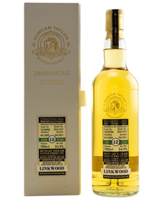 Linkwood 2009/2021 Dimensions