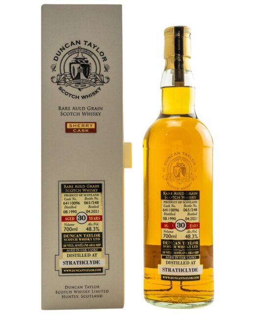 Strathclyde 1990/2021 – Sherry Cask Rare Auld Grain Scotch Whisky