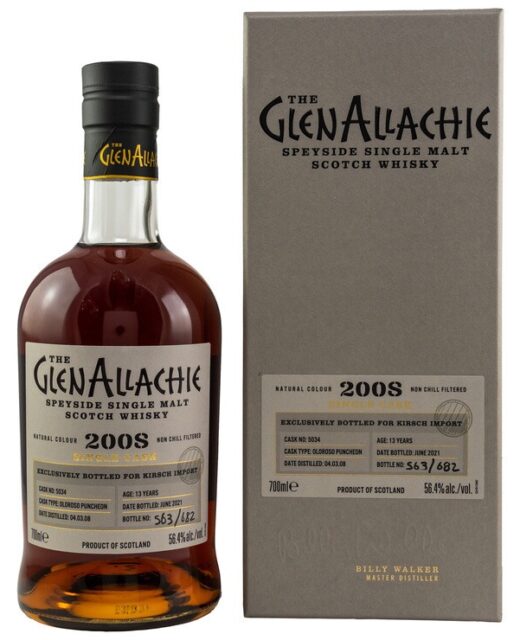 GlenAllachie 13 - Oloroso Puncheon 2008/2021 - Sample 5cl
