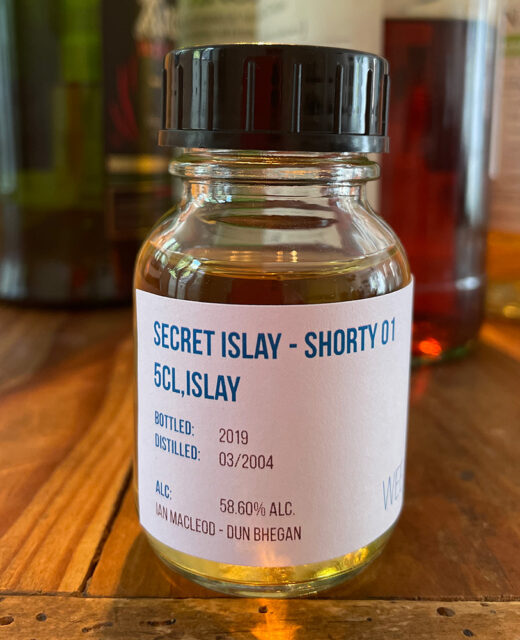 Secret Islay 15 y.o. - Shorty 01 (Dun Bhegan)