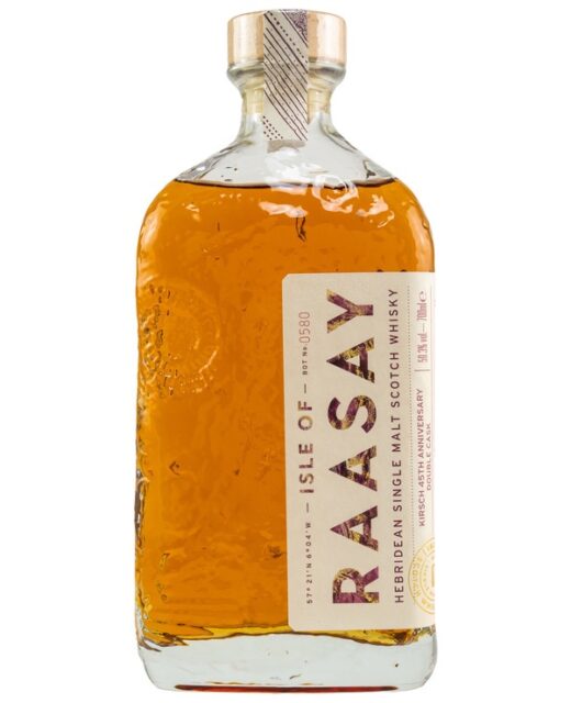 Isle of Raasay Single Malt Kirsch 45th anniversary double cask - Peated