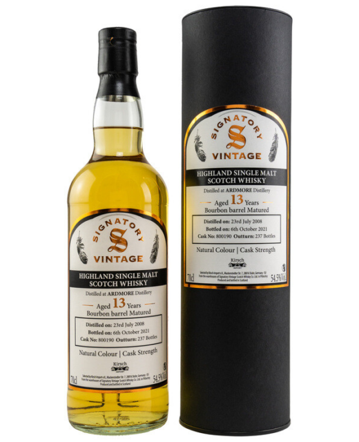 Ardmore 2008/2021 Signatory Vintage Highland Single Malt