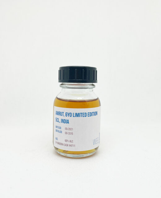 Amrut 2015/2021 Ex-Madeira Peated Indian Single Malt Whisky