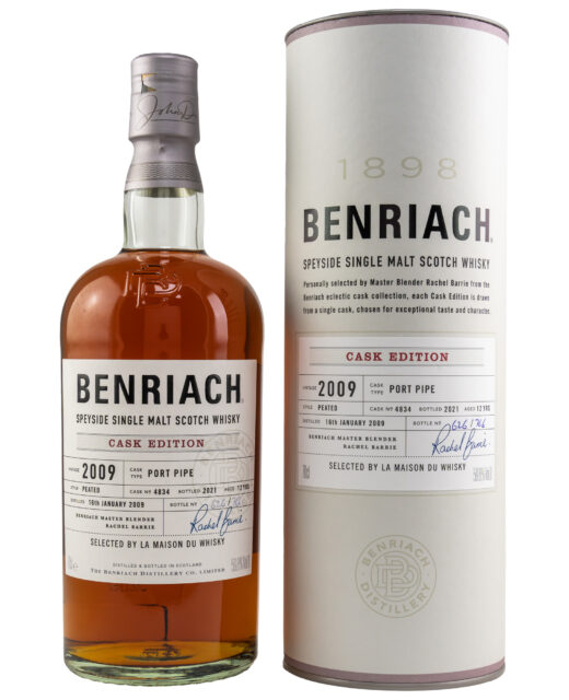 Benriach 2009/2021 - 12 y.o. - Peated Port Single Cask Conquete #4834