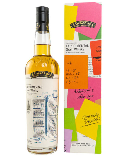Experimental Grain Whisky – Limited Edition Compass Box Blended Grain Scotch Whisky