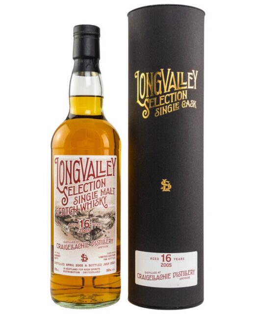 Craigellachie 16 y.o. – First Fill Sherry Butt Single Cask LongValley Selection Single Malt Scotch Whisky
