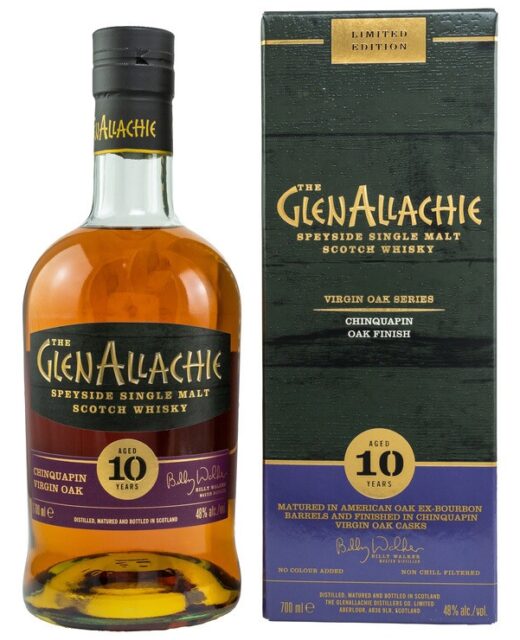 The GlenAllachie 10 y.o. – Chinquapin Oak Finish Virgin Oak Series