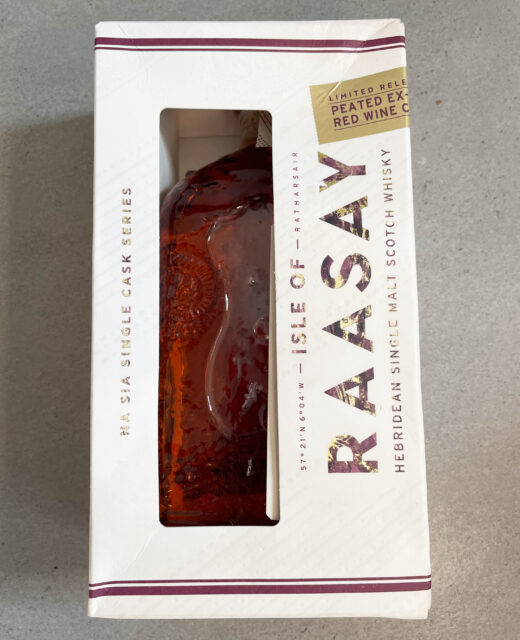 Rückläufer: Isle of Raasay Peated First Fill Bordeaux Red Wine Cask Hebridean Single Malt Scotch Whisky Na Sia Single Cask Series