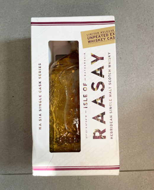 Rückläufer: Isle of Raasay Unpeated First Fill Rye Whiskey Cask Hebridean Single Malt Scotch Whisky Na Sia Single Cask Series