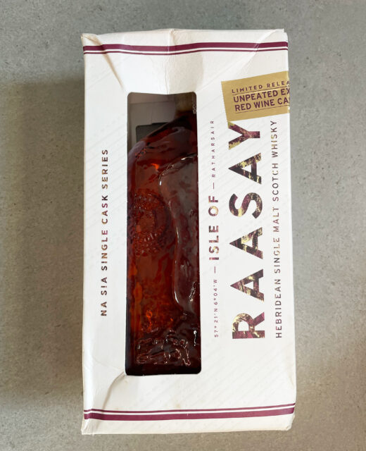 Rückläufer: Isle of Raasay Unpeated First Fill Bordeaux Red Wine Cask Hebridean Single Malt Scotch Whisky Na Sia Single Cask Series - unpeated