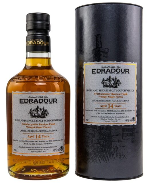 Edradour 2007/2022 – Singer-Fischer Frühburgunder #602
