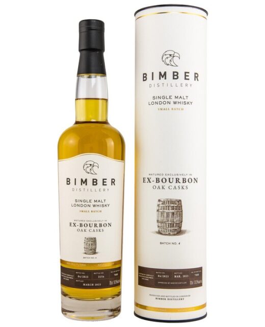 Bimber Bourbon Cask Batch 4 Single Malt London Whisky