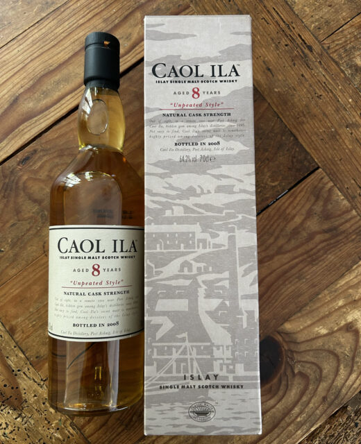 Caol Ila 8 Jahre „Unpeated Style“ 2008 – Fassstärke 64,2% vol.
