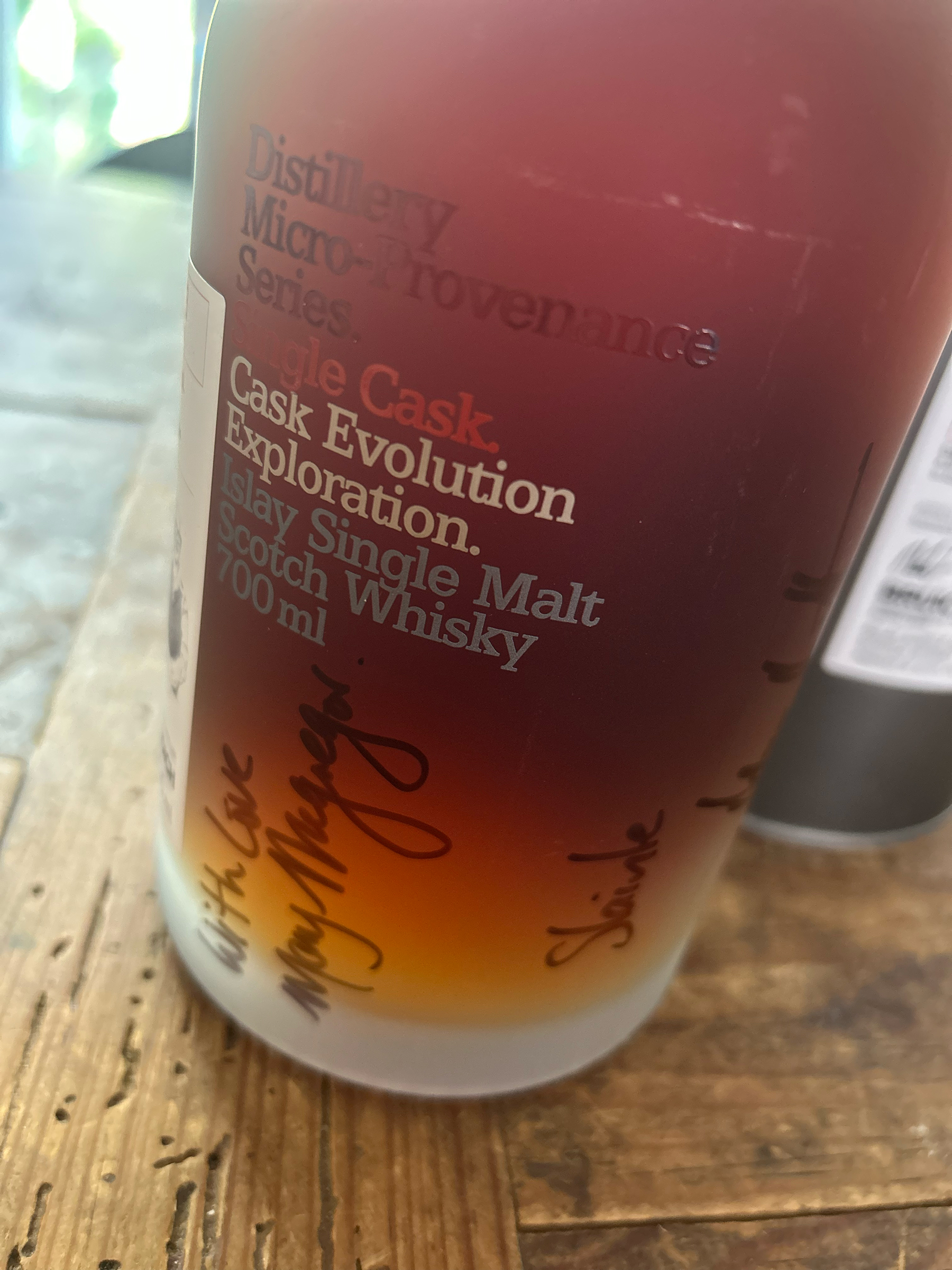 Bruichladdich 2003 Cask #1293 Private Client Release 54.4% - "Mary Bottle" – Bild 2